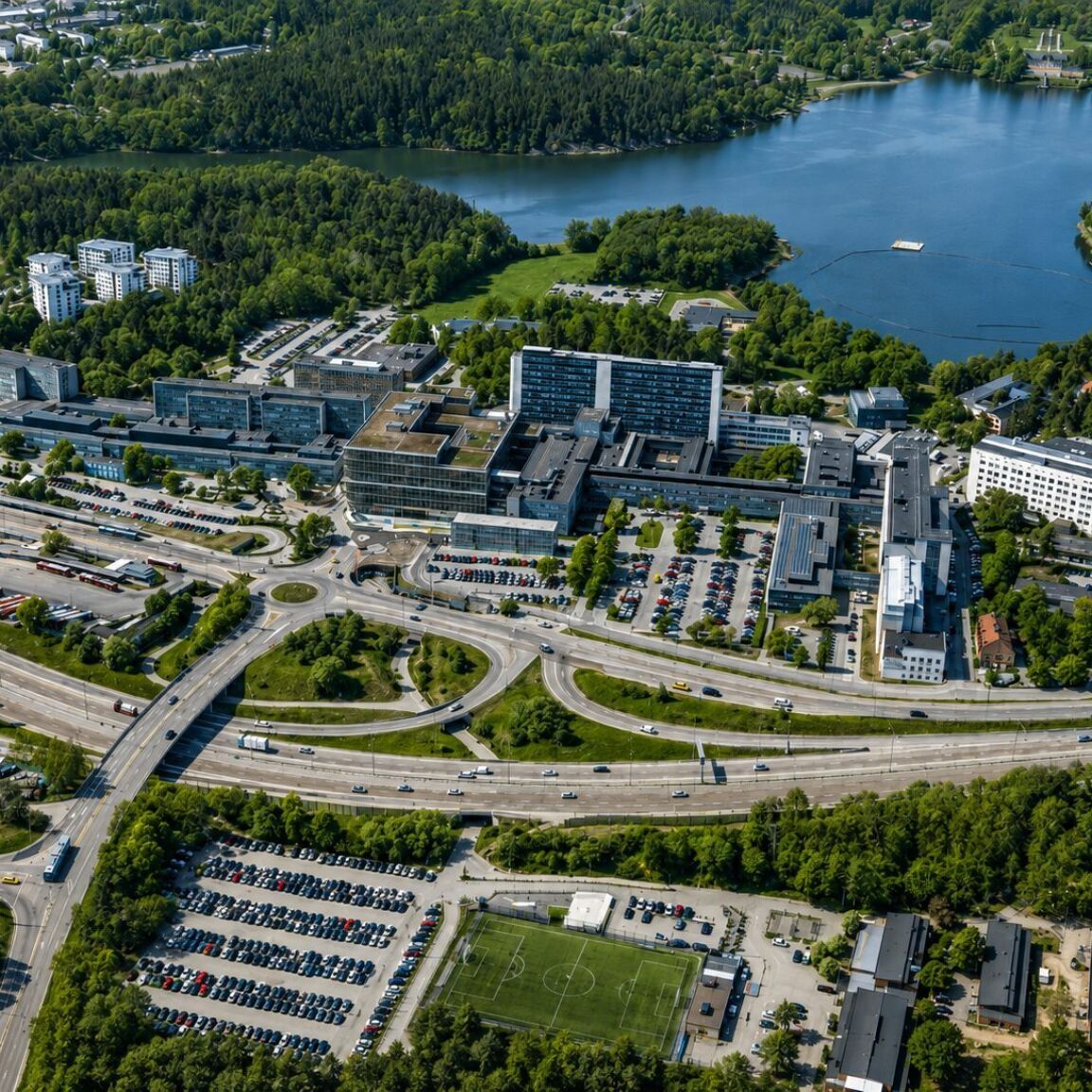 Danderyds sjukhus komprimerad